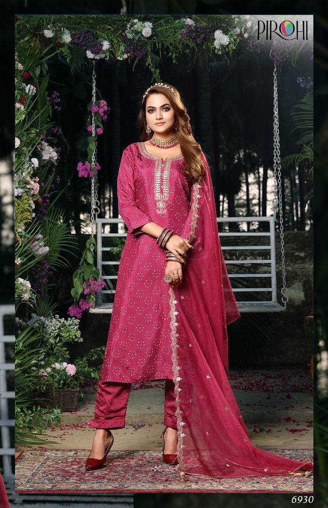 Pirohi Rajavir Fancy Festive Wear Wholesale Readymade Designer Salwar Suits